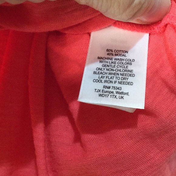 Lucy & Laurel Tops Lucy Laurel 3x Melon Asymmetrical Top Nwt Poshmark